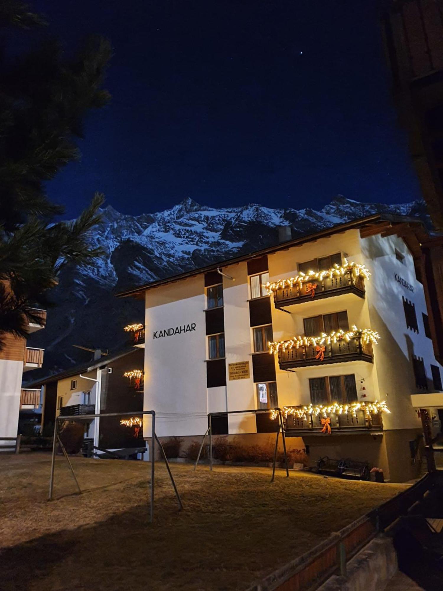 Haus Kandahar Saas-Fee Buitenkant foto